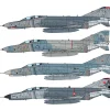 F-4E/F Phantom II 1/72 Kit Italeri (1448) 1:72 scale Plastic by Italeri