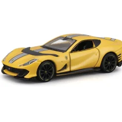 Ferrari 812 Competizione Speed Icon - Yellow 1:64 Scale by Maisto