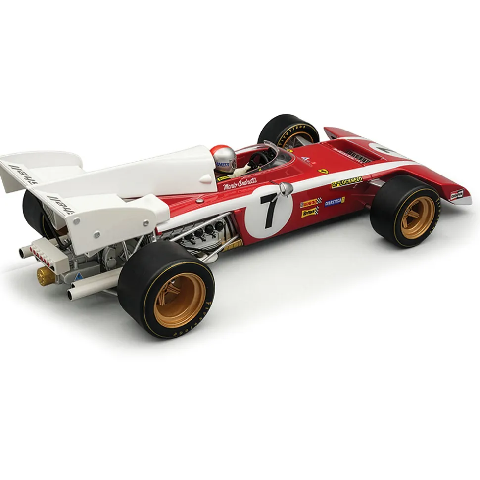 1972 Ferrari F1 312 B2 South Africa GP - Mario Andretti 1:18 Scale Cast Resin Model Car by Tecnomodel