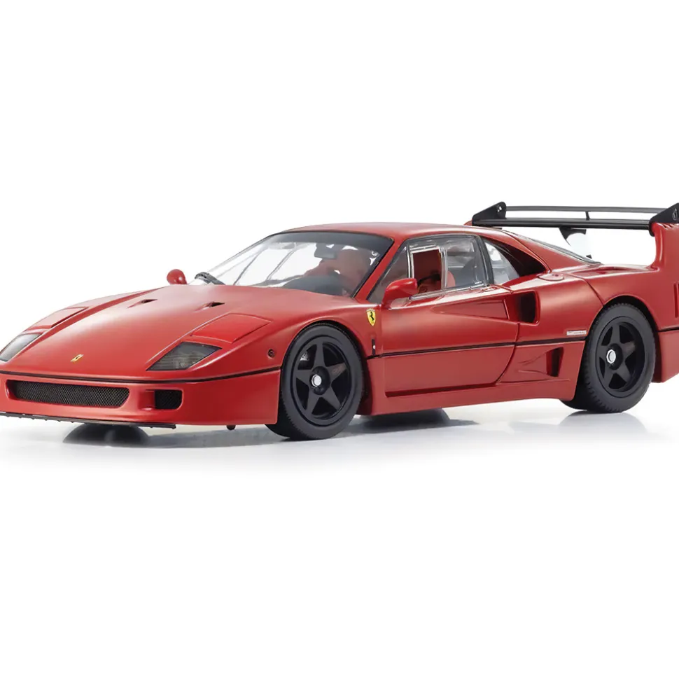 Ferrari F40 Light Weight - Red 1:18 Scale Diecast Model Car by Kyosho