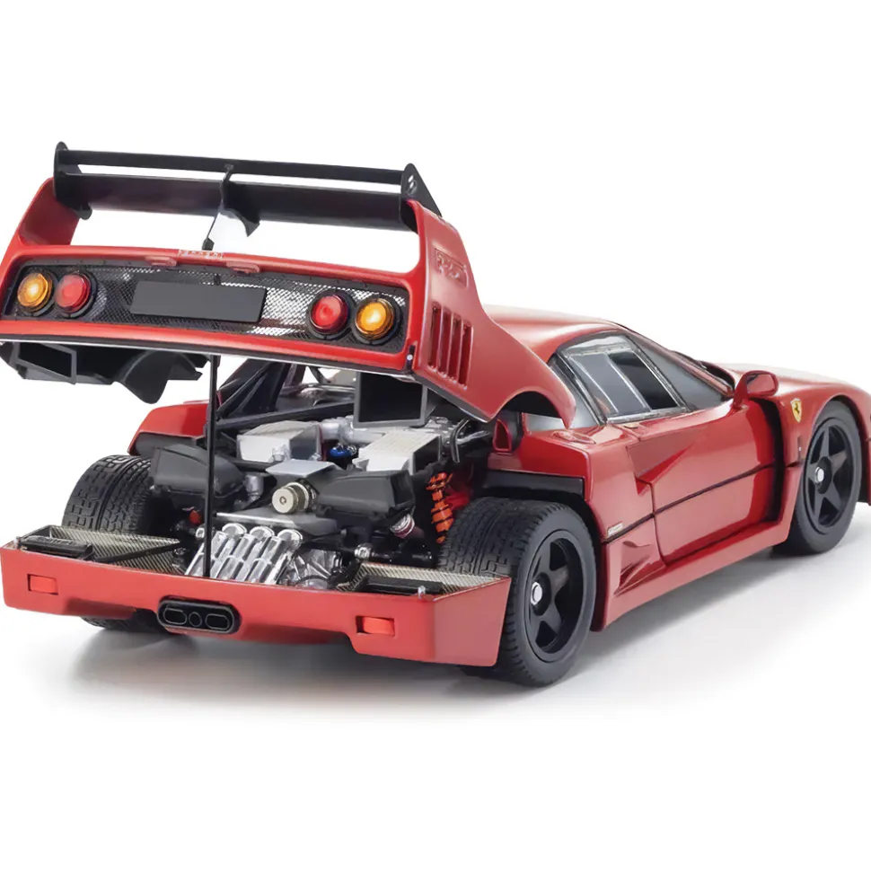 Ferrari F40 Light Weight - Red 1:18 Scale Diecast Model Car by Kyosho