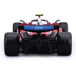 2025 Ferrari F1 Season Car w/ helmet - #44 Hamilton 1:43 Scale Diecast Model Car by Bburago