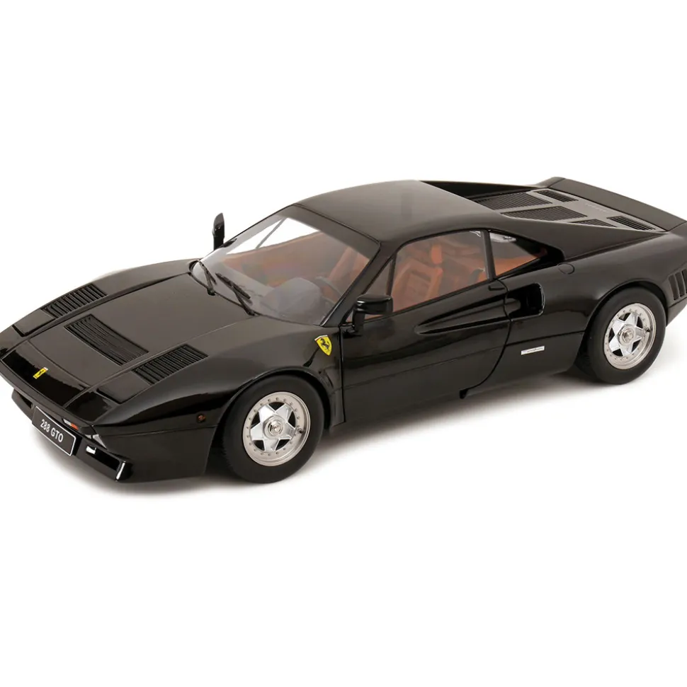 1984 Ferrari 288 GTO - Black 1:12 Scale Diecast Model Car by KK Scale