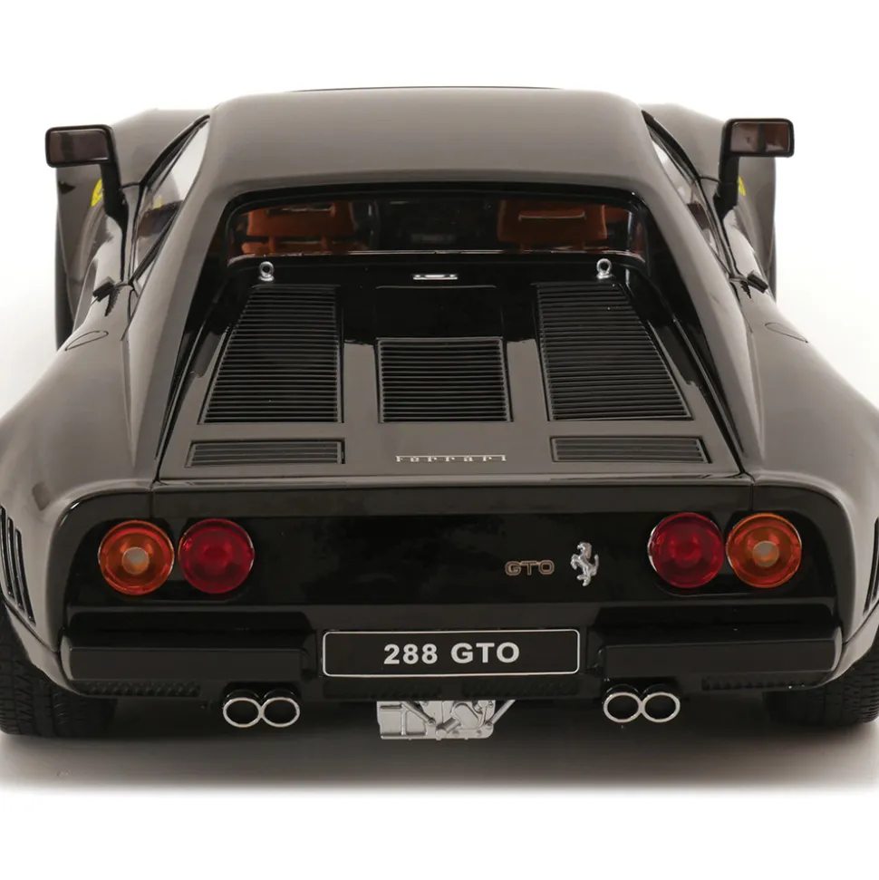 1984 Ferrari 288 GTO - Black 1:12 Scale Diecast Model Car by KK Scale