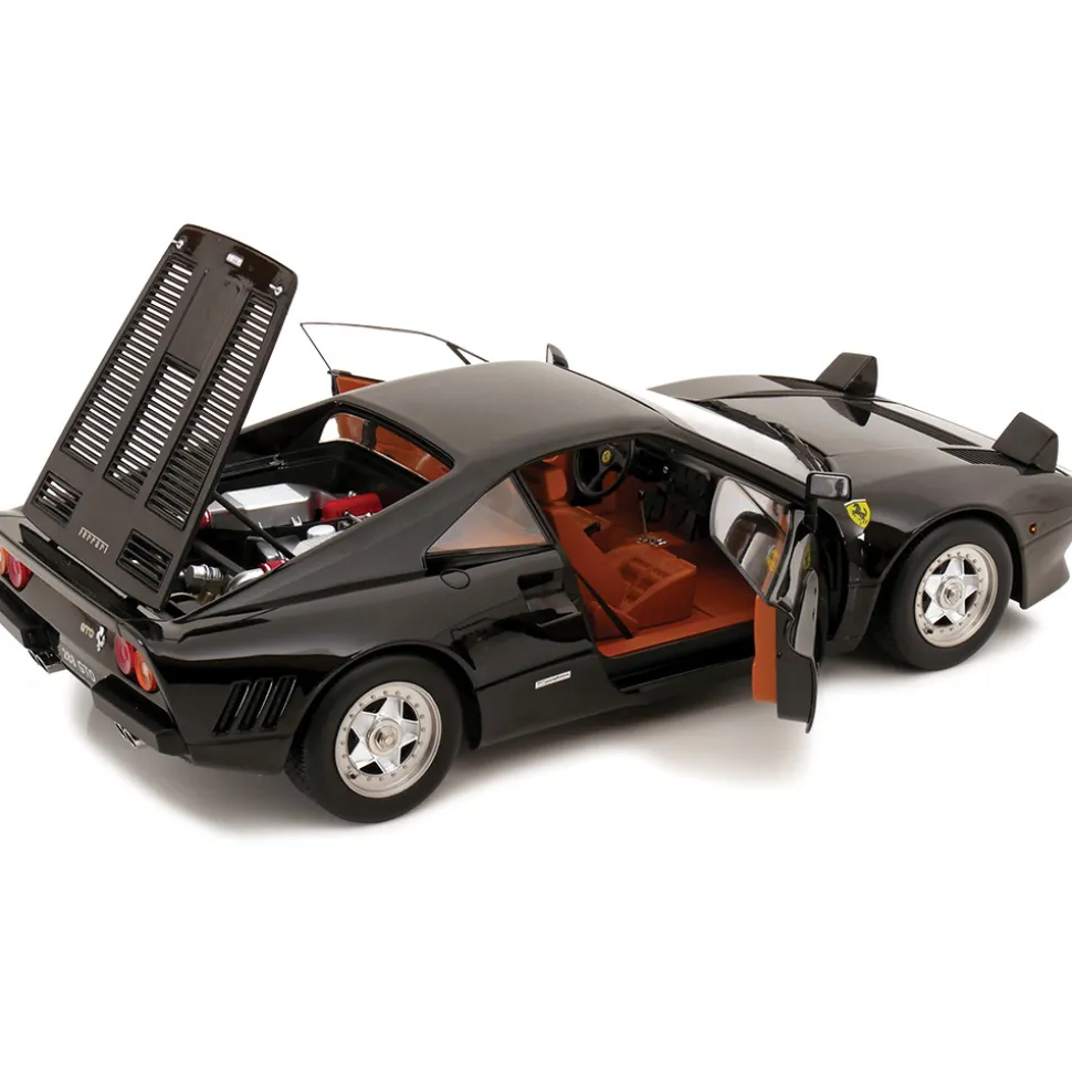 1984 Ferrari 288 GTO - Black 1:12 Scale Diecast Model Car by KK Scale