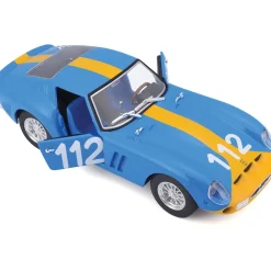 Ferrari 250 GTO Diecast Model Kit - Blue 1:24 Scale Diecast Model Kit by Bburago