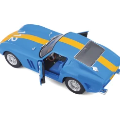 Ferrari 250 GTO Diecast Model Kit - Blue 1:24 Scale Diecast Model Kit by Bburago