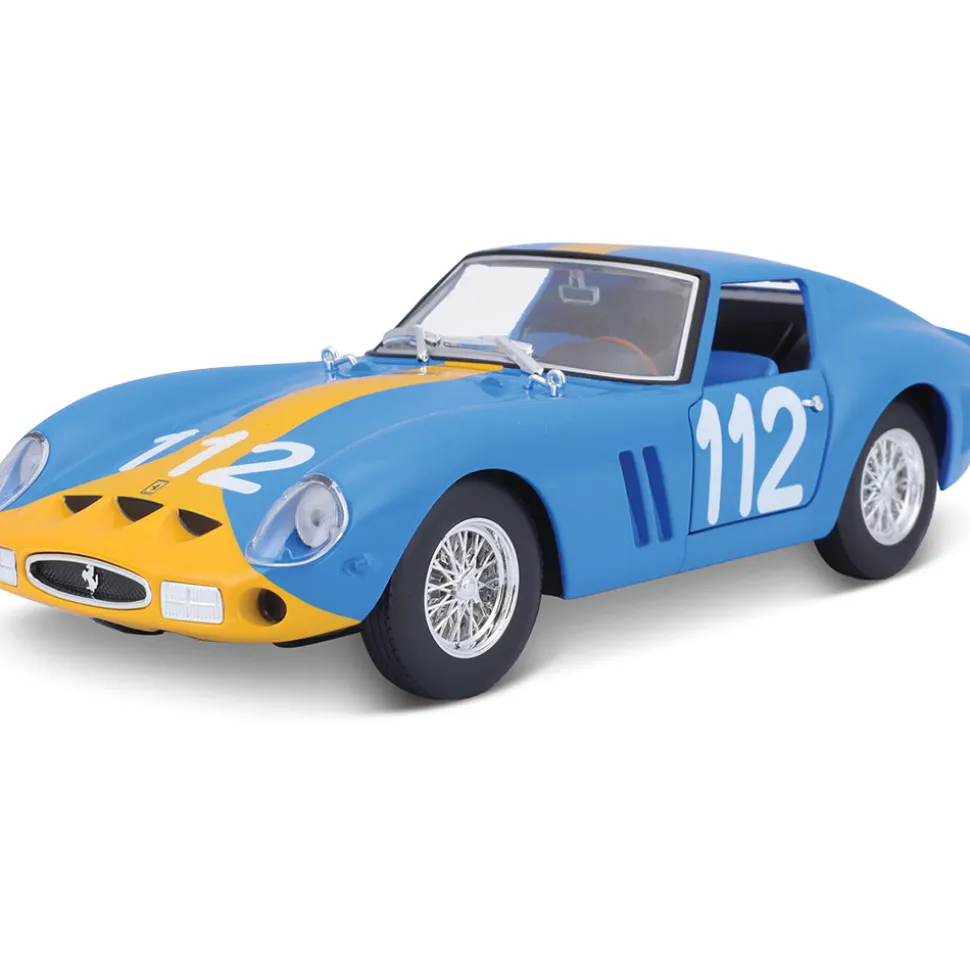 Ferrari 250 GTO Diecast Model Kit - Blue 1:24 Scale Diecast Model Kit by Bburago