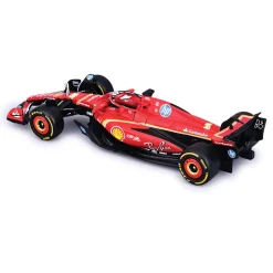 Ferrari Iveco Cab F1 Transporter & + 1 SFR SF23 F1 Car - Leclerc #16 1:43 Scale Diecast Replica Model by Bburago