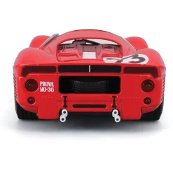 1967 Ferrari 330 P4 Daytona - Red #23 1:24 Scale Diecast Model Car by Bburago