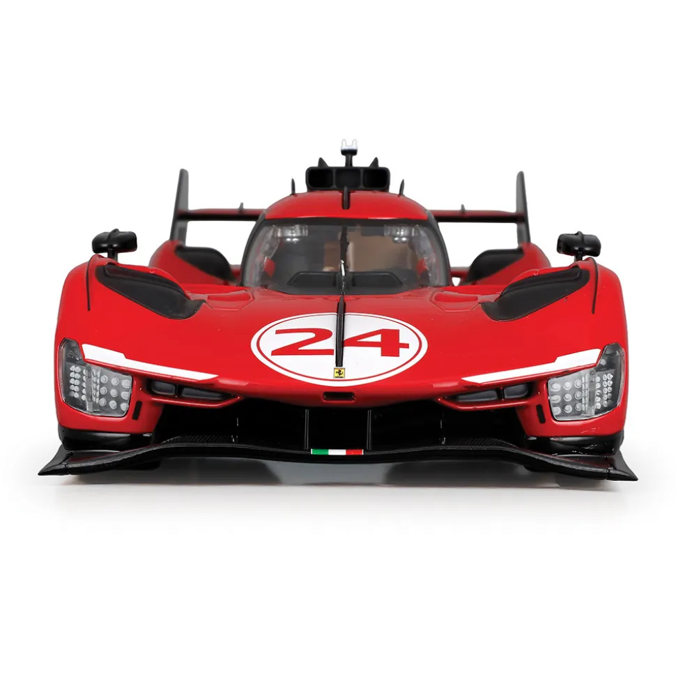 Ferrari 499P Modificata - Red #24 1:18 Scale Diecast Model Car by Bburago