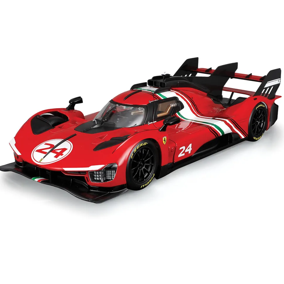 Ferrari 499P Modificata - Red #24 1:18 Scale Diecast Model Car by Bburago