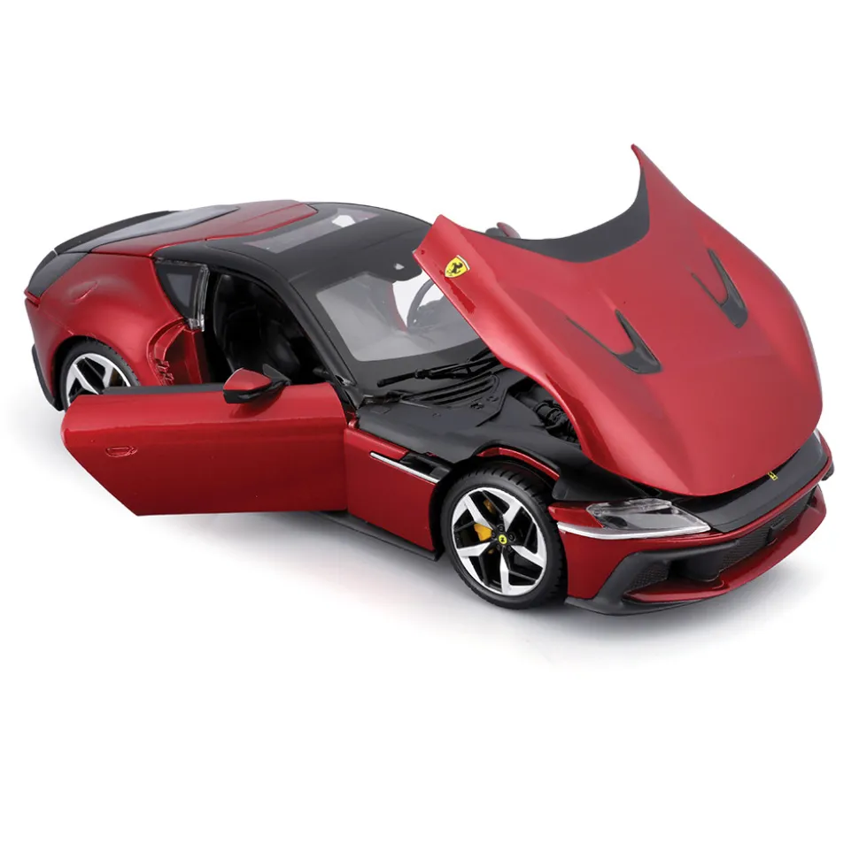 Ferrari R&P 12 Cilindri - Red 1:24 Scale Diecast Model Car by Bburago