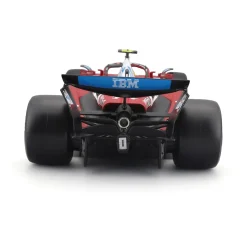 2025 Ferrari Season Car - #44 Hamilton 1:18 Scale Diecast Model Car by Bburago