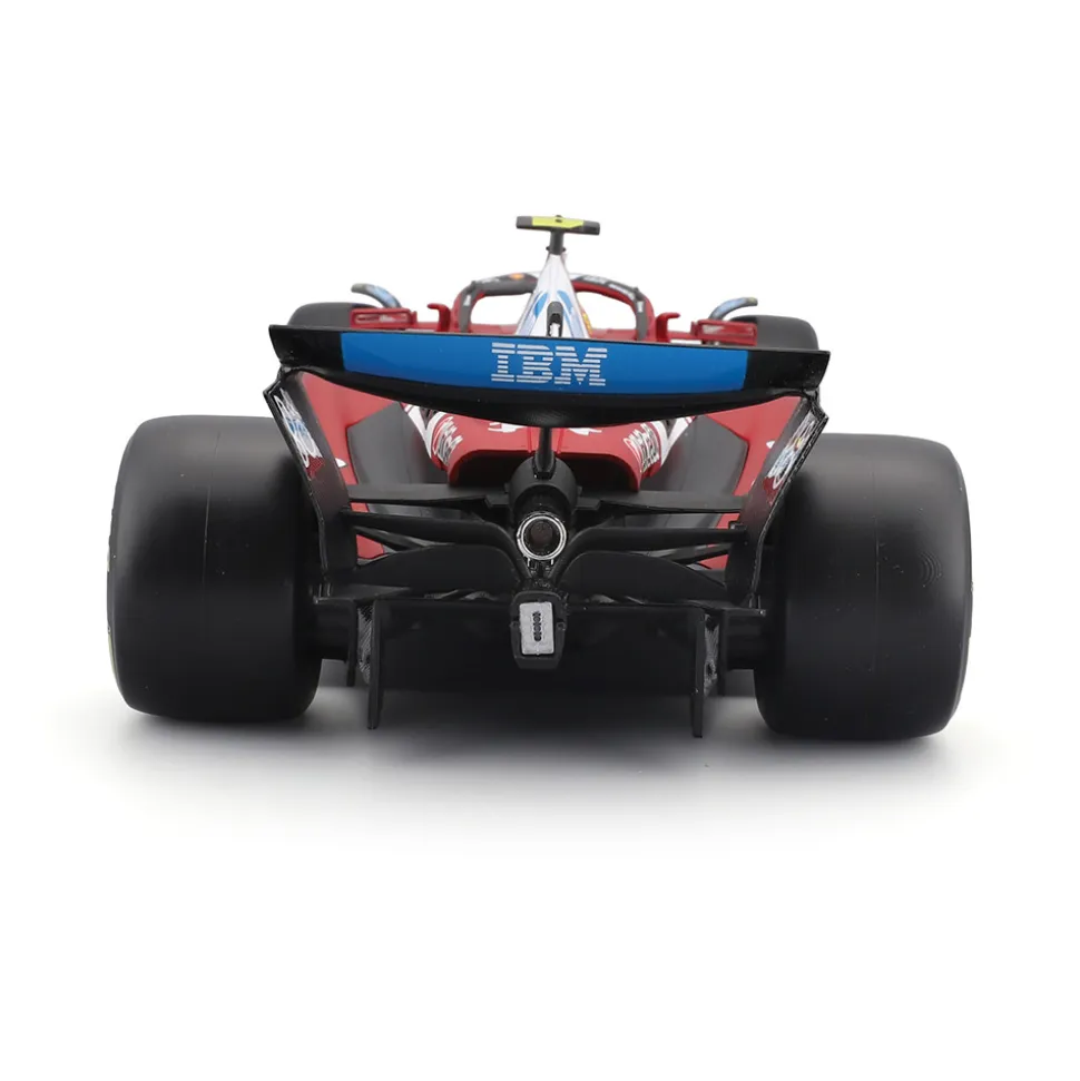 2025 Ferrari Season Car - #44 Hamilton 1:18 Scale Diecast Model Car by Bburago