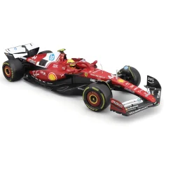 2025 Ferrari Season Car - #44 Hamilton 1:18 Scale Diecast Model Car by Bburago