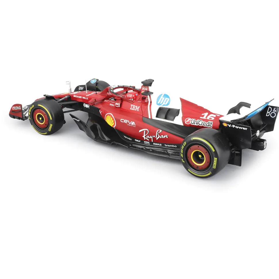 2025 Ferrari Season Car - Leclerc #16 1:18 Scale Diecast Model Car by Bburago