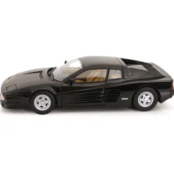 1986 Ferrari Testarossa - Black 1:12 Scale Diecast Model Car by KK Scale