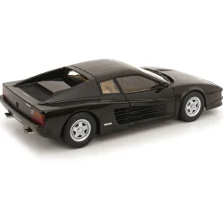 1986 Ferrari Testarossa - Black 1:12 Scale Diecast Model Car by KK Scale
