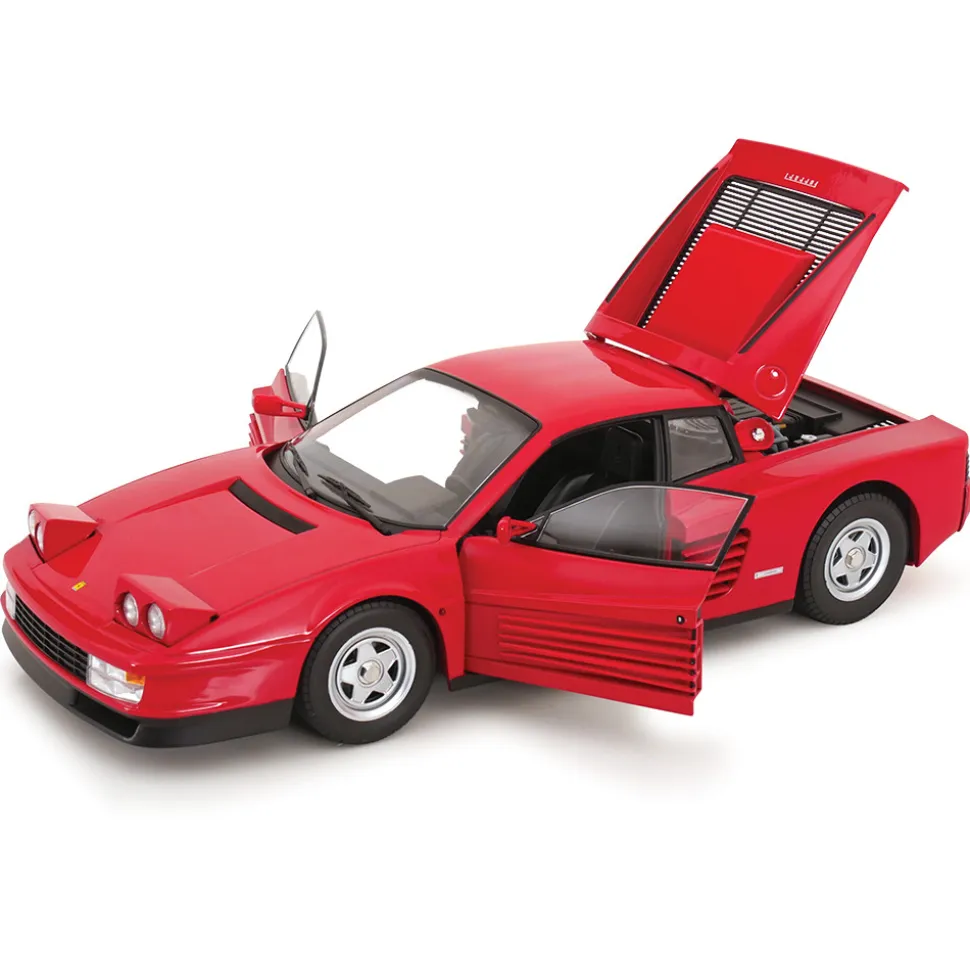 1986 Ferrari Testarossa - Red 1:12 Scale Diecast Model Car by KK Scale