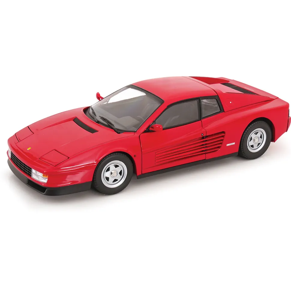 1986 Ferrari Testarossa - Red 1:12 Scale Diecast Model Car by KK Scale