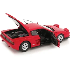 1986 Ferrari Testarossa - Red 1:12 Scale Diecast Model Car by KK Scale