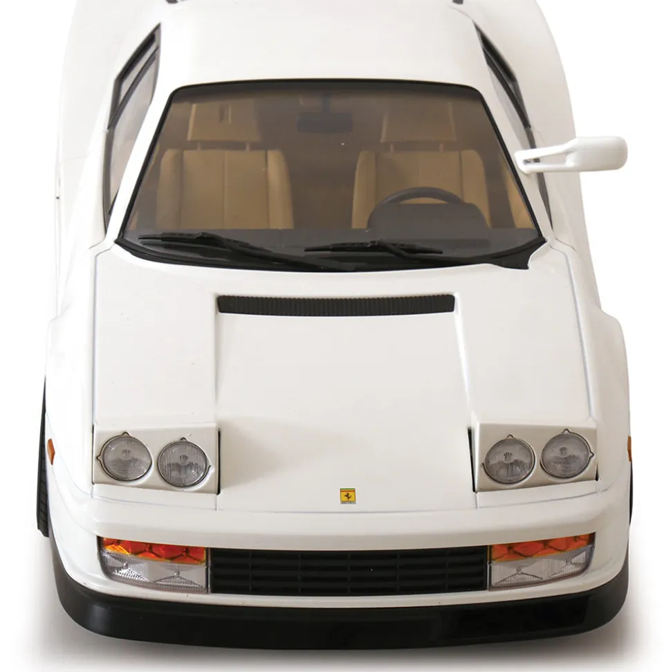 1984 Ferrari Testarossa - White TV Version 1:12 Scale Diecast Model Car by KK Scale
