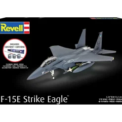 F-15E Strike Eagle & bombs Complete Model Kit 1:144 Scale Plastic Model Kit by Revell