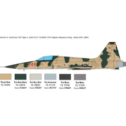 F-5E Tiger Ii 1/48 Kit 1:48 Scale Plastic Model Kit by Italeri