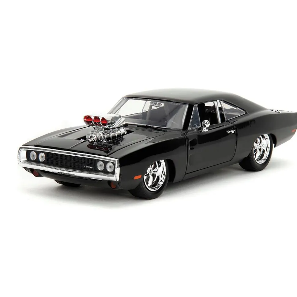 1970 F&F 1 Dodge Charger R/T - Dom's Charger 1:24 Scale Diecast Model Car by Jada Toys