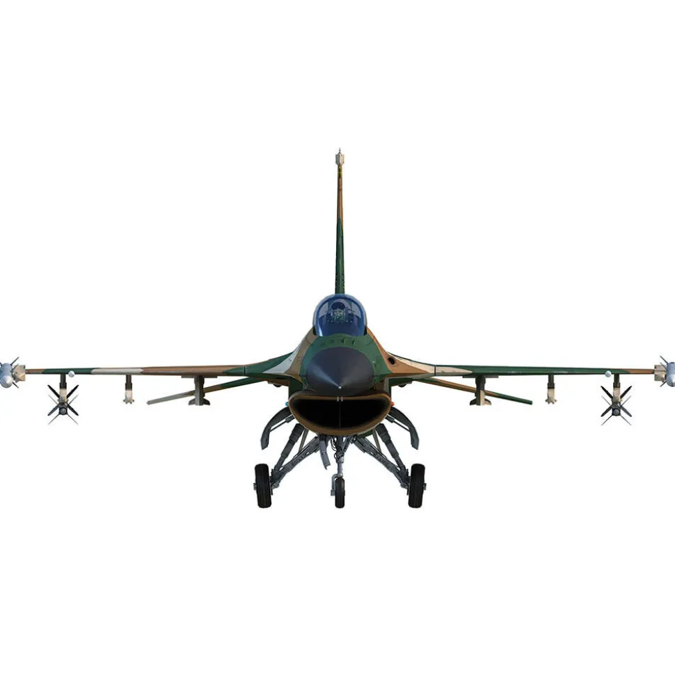 F-16 Fighting Falcon 1/100 Die Cast Model - AF1-0142B 64th Aggressor Squadron, Nellis AFB 1:100 Scale Metal by Air Force 1