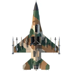 F-16 Fighting Falcon 1/100 Die Cast Model - AF1-0142B 64th Aggressor Squadron, Nellis AFB 1:100 Scale Metal by Air Force 1