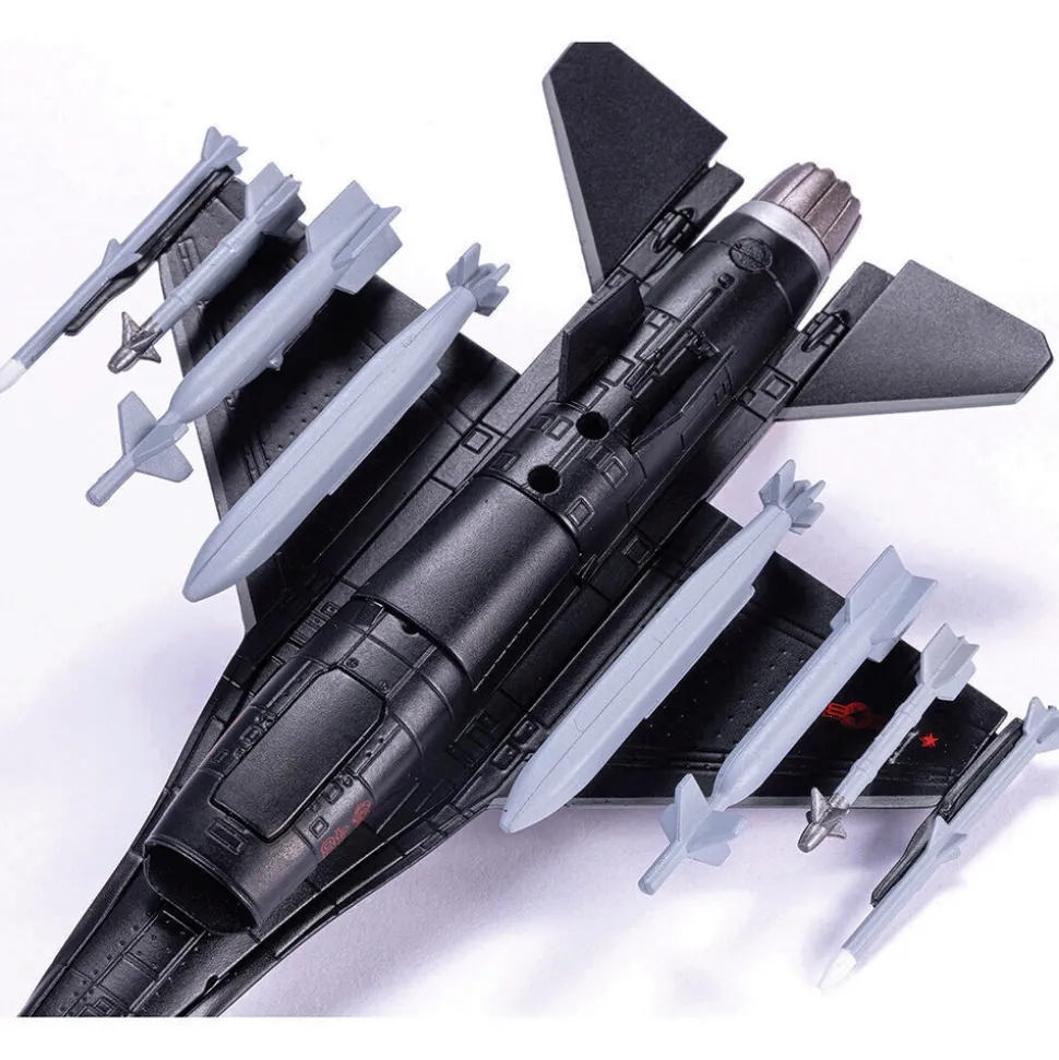 F-16 FIGHTING FALCON 1/100 DIE CAST MODEL - AF1-0142D 64TH AGGRESSOR SQUADRON, “WRAITH”, NELLIS AFB, 2020 1:100 Scale Metal by Air Force 1