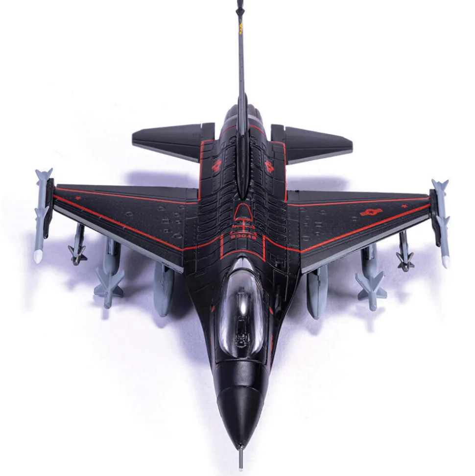 F-16 FIGHTING FALCON 1/100 DIE CAST MODEL - AF1-0142D 64TH AGGRESSOR SQUADRON, “WRAITH”, NELLIS AFB, 2020 1:100 Scale Metal by Air Force 1