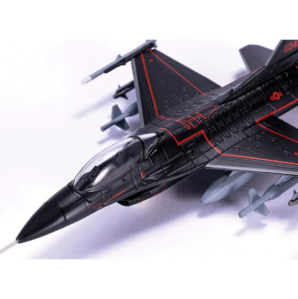 F-16 FIGHTING FALCON 1/100 DIE CAST MODEL - AF1-0142D 64TH AGGRESSOR SQUADRON, “WRAITH”, NELLIS AFB, 2020 1:100 Scale Metal by Air Force 1