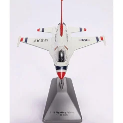 F-16 FIGHTING FALCON 1/100 DIE CAST MODEL - AF1-0142A USAF, THUNDERBIRDS 1:100 Scale Metal by Air Force 1