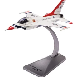 F-16 FIGHTING FALCON 1/100 DIE CAST MODEL - AF1-0142A USAF, THUNDERBIRDS 1:100 Scale Metal by Air Force 1