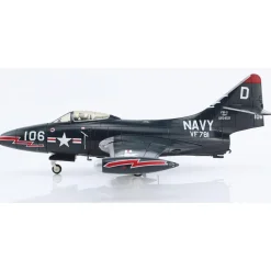 F9F-5 PANTHER 1/48 DIE CAST MODEL - HA7210b LT. ROYCE WILLIAMS, VF-781, NOV. 1952 1:48 scale Metal by Hobby Master