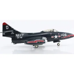 F9F-5 PANTHER 1/48 DIE CAST MODEL - HA7210b LT. ROYCE WILLIAMS, VF-781, NOV. 1952 1:48 scale Metal by Hobby Master