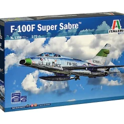 F-100F Super Sabre 1/72 Kit 1:72 scale Plastic by Italeri