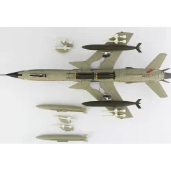 F-105F Thunderchief 1/72 Die Cast Model "Peach 91", 128th TFS, Dobbins, 24 May 1983 1:72 scale Metal by Hobby Master