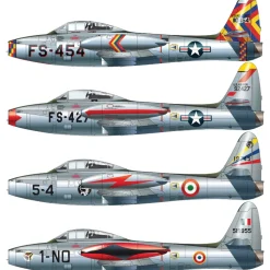 F-84G THUNDERJET 1/72 Kit 1:72 scale Plastic by Italeri