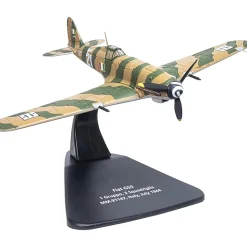 Fiat G.55 Centauro 1/72 Die Cast Model - AC112 Montefusco-Bonet Sqn, Aeronautica Nazionale Repubblicana, It 1:72 Scale Die Cast Metal by Oxford Diecast
