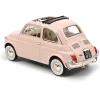 1968 Fiat 500 L - Baby Pink 1:18 Scale Diecast Model Car by Norev