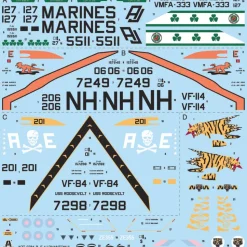 F-4J Phantom II 1/48 Kit 1:48 Scale Plastic Model Kit by Italeri