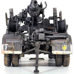 FlaK 36 w/sd.202 Tow Vehicle 1/32 Die Cast Model w/Figures 1:32 Scale by Forces of Valor