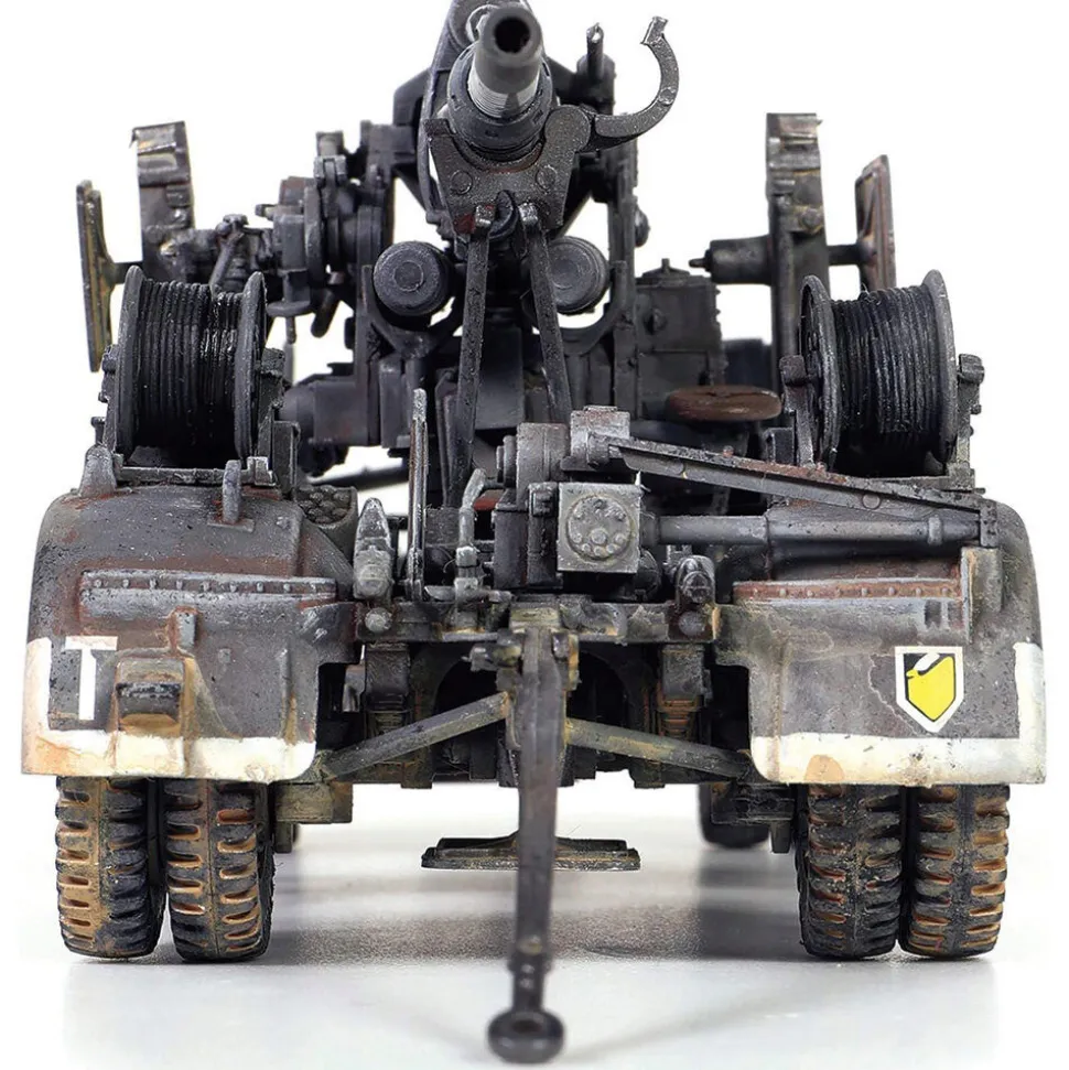 FlaK 36 w/sd.202 Tow Vehicle 1/32 Die Cast Model w/Figures 1:32 Scale by Forces of Valor