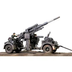 FlaK 36 w/sd.202 Tow Vehicle 1/32 Die Cast Model w/Figures 1:32 Scale by Forces of Valor