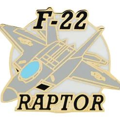 F-22 Lapel Pin Eagle Emblems (P62504) by Eagle Emblems