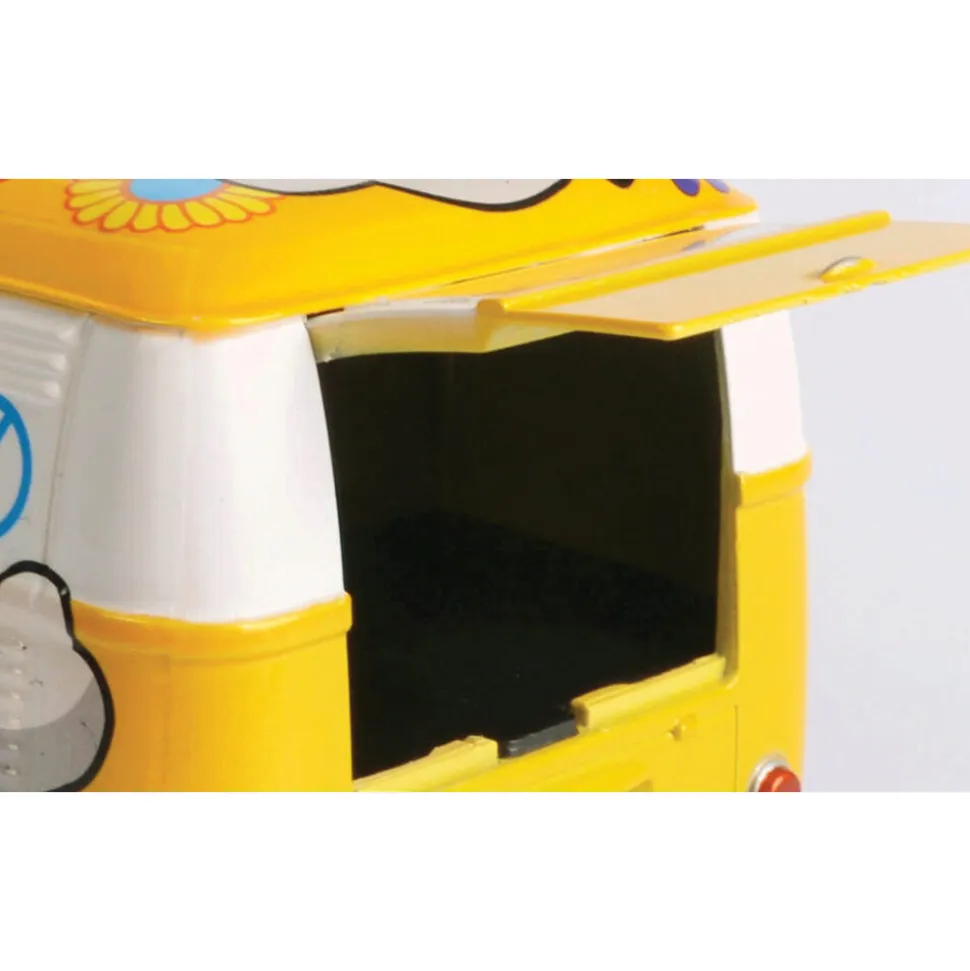 Flower Power VW Microbus 1:24 Scale Diecast Model by Motormax